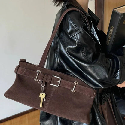 Nora Vegan Suede Bag