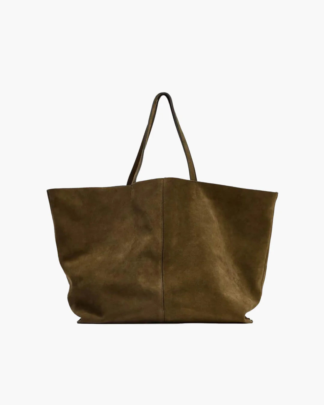 Large Suede Tote Bag