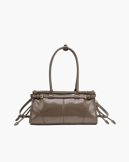 Shoulder Bag with Belt Detail