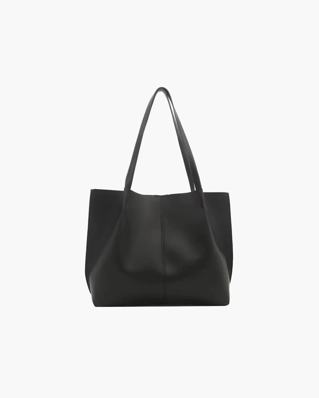 Faux Leather Tote Bag