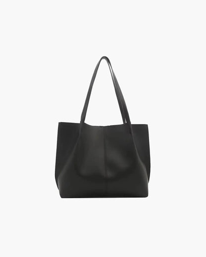 Faux Leather Tote Bag