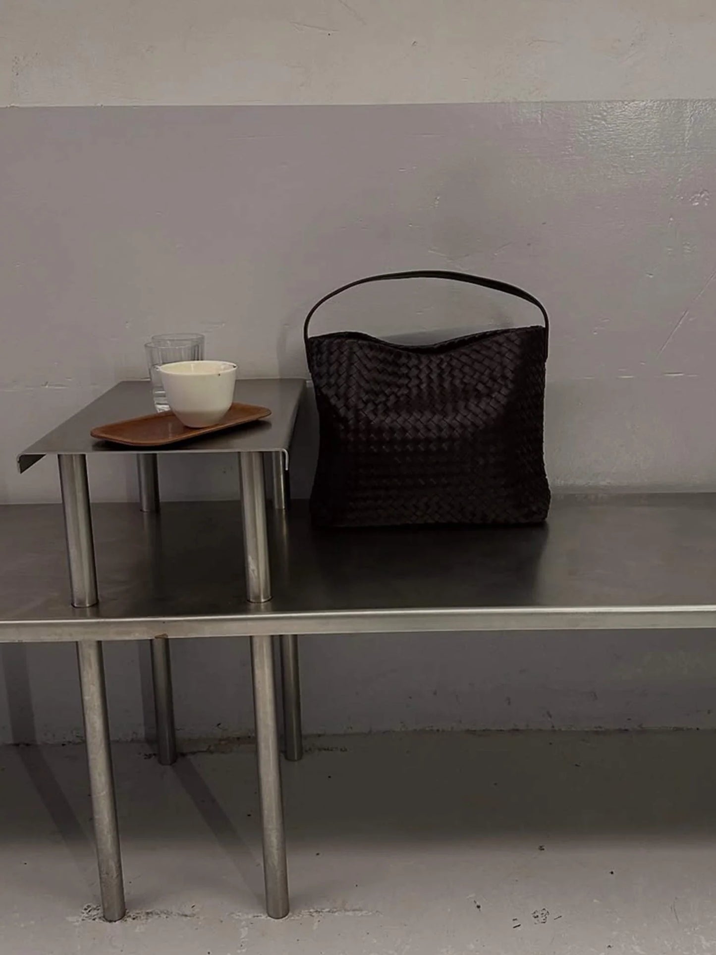 Margaret Woven Tote Bag