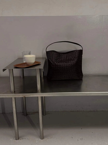 Margaret Woven Tote Bag