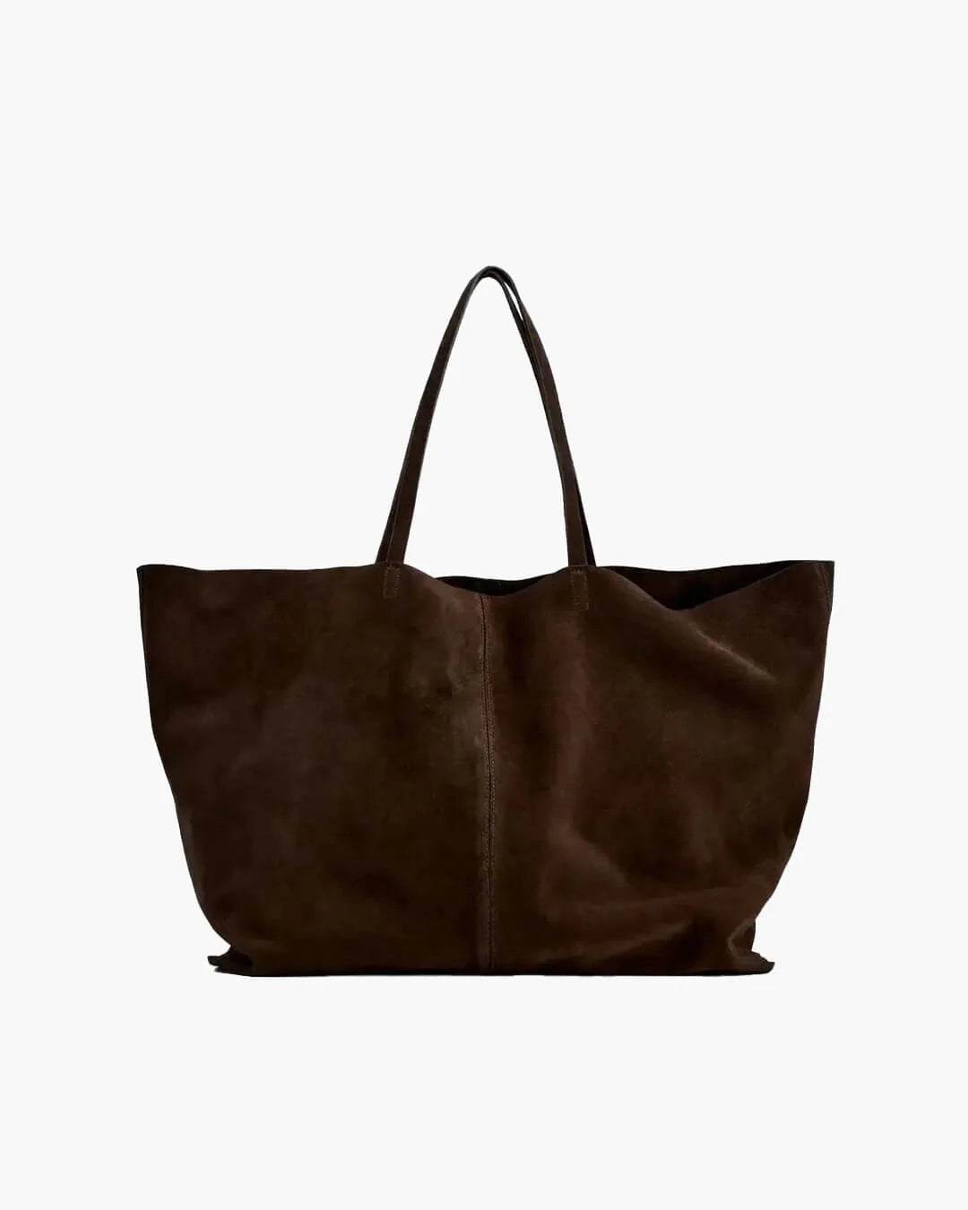 Large Suede Tote Bag