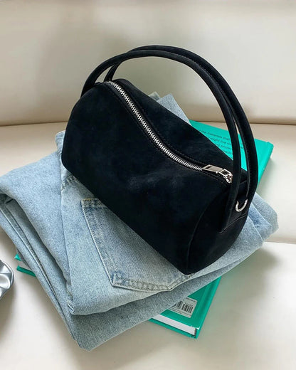 Bella Vegan Suede Bag