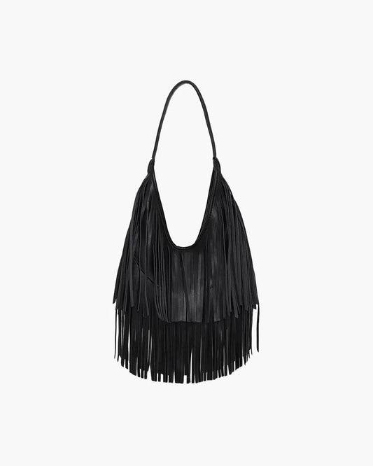Tatiana Tasseled Hobo Bag