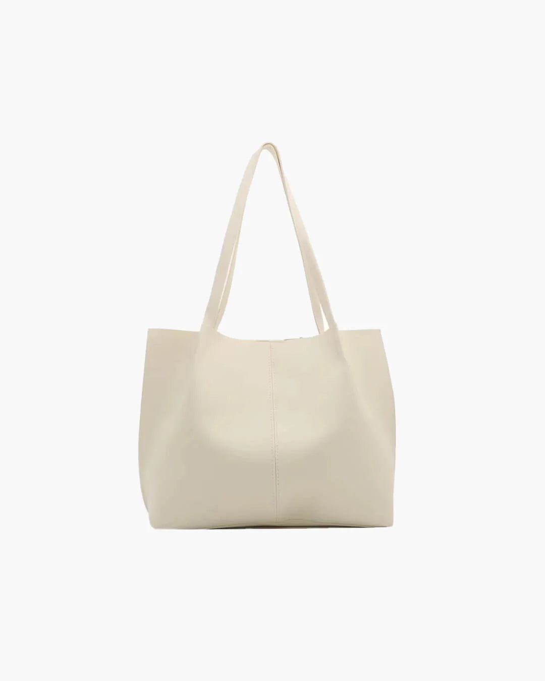 Faux Leather Tote Bag
