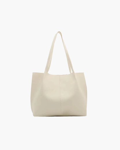 Faux Leather Tote Bag