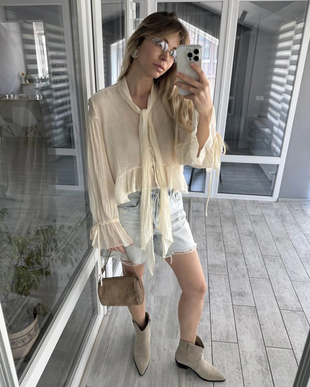 Danika Suede Mini Shoulder Bag