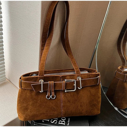 Nora Vegan Suede Bag